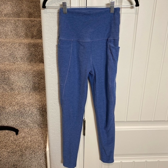 Beyond yoga light blue color yoga pants leggings - Picture 2 of 7
